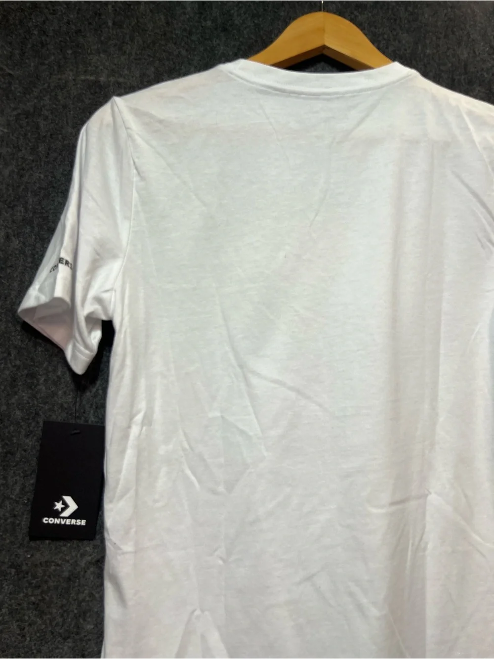 Converse White Graphic All-Star Tee Size L (12-13 yrs old)